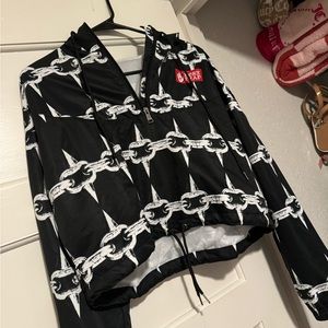 Born Dead Cropped Windbreaker